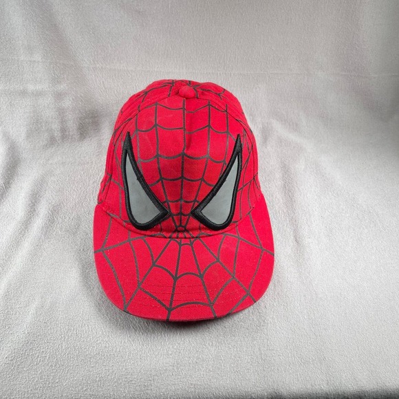 Marvel Spiderman Kids OS Snapback Hat All Over Print Spidey - Picture 6 of 12
